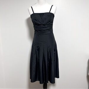 Taffeta Drop Waist Dress